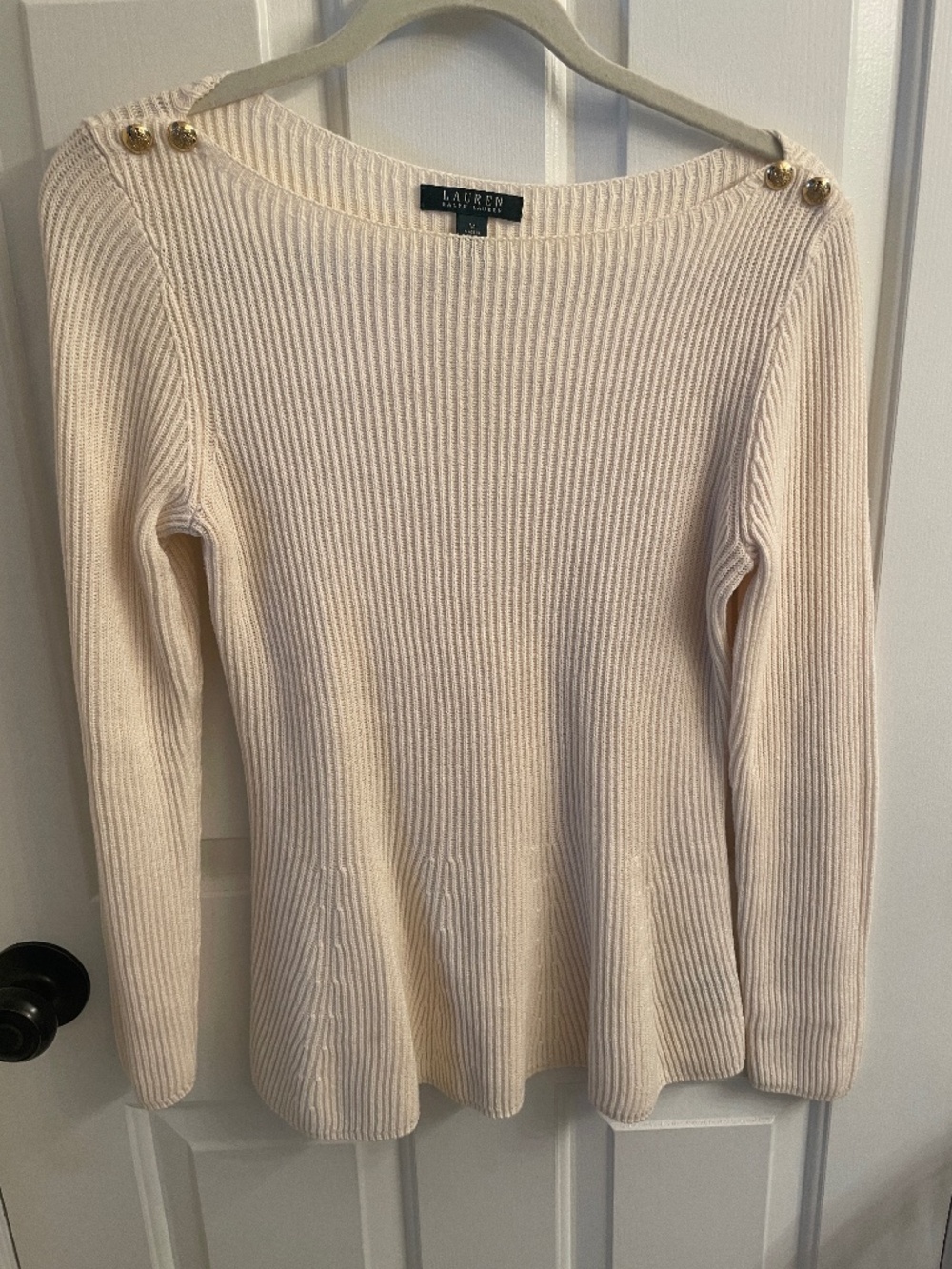 Beautiful pull over sweater by Lauren Ralph Lauren